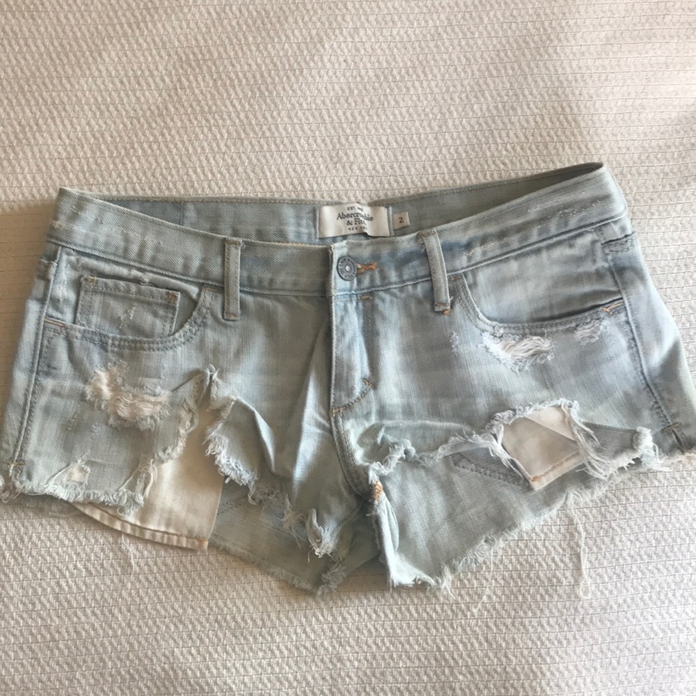 Destroyed Abercrombie shorts
